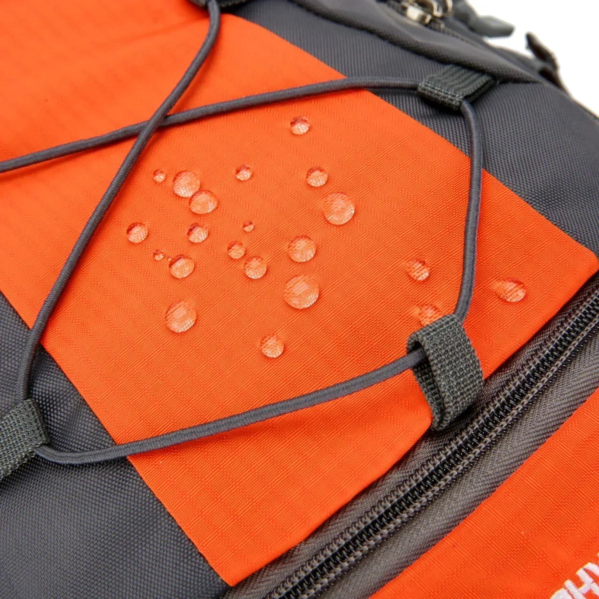 Vattentät vandringsryggsäck orange 20–35L lätt och slitstark-4