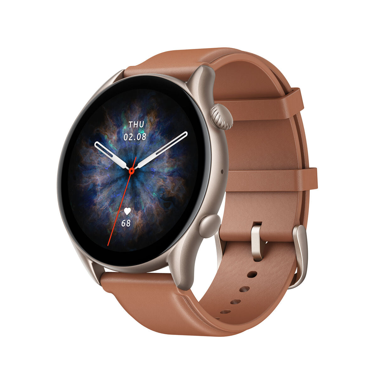 Smartklocka Amazfit GTR 3 Pro Brun 1,45" 46 mm AMOLED 5 atm finns hos Aktivcamping