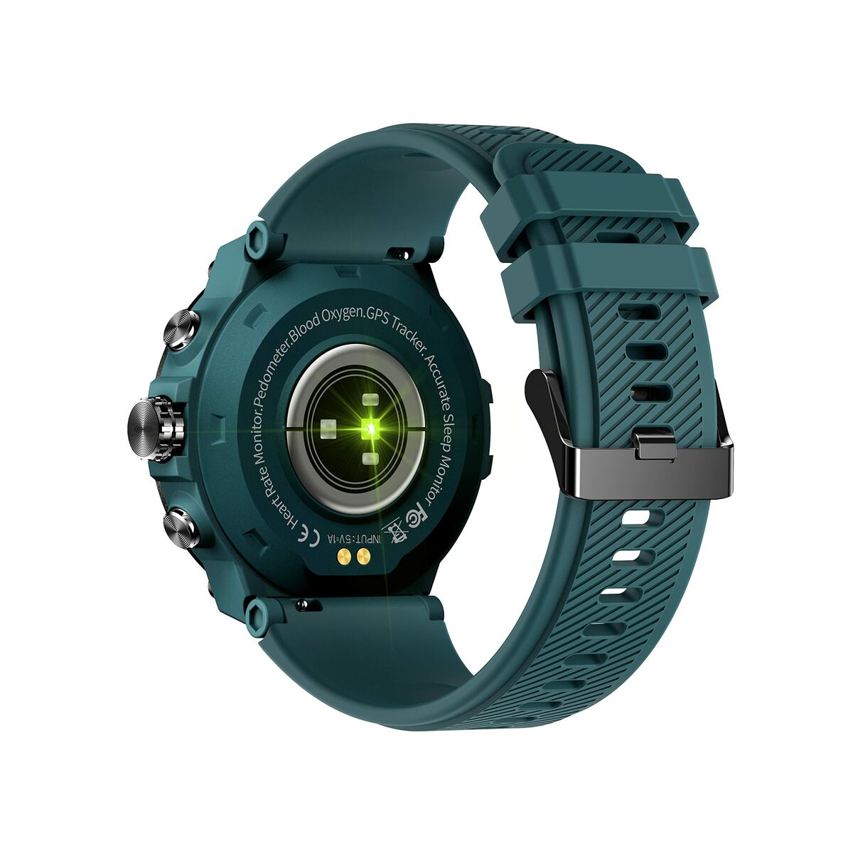 Smartklocka DCU STRAVA Turkos 1,3" finns hos Aktivcamping