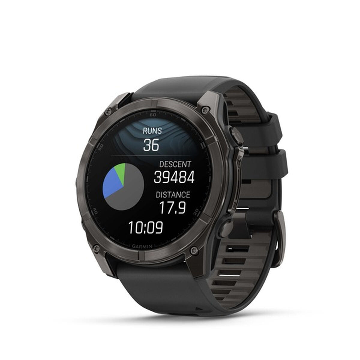 Smartklocka GARMIN 010-02905-21 Svart Titan 1,4" 51 mm Ø 50 mm finns hos Aktivcamping