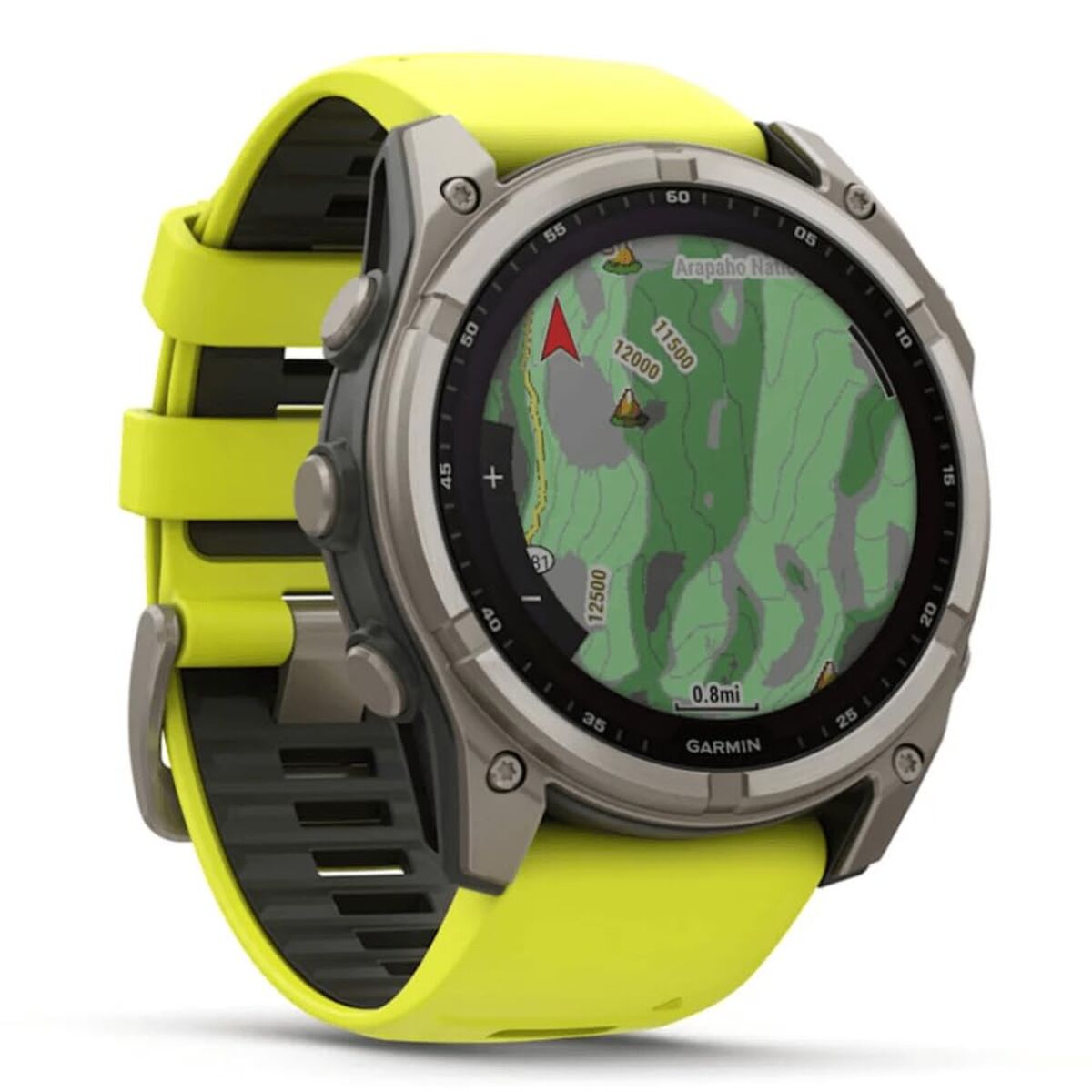 Smartklocka GARMIN 010-02907-21 Titan 1,4" Ø 50 mm finns hos Aktivcamping