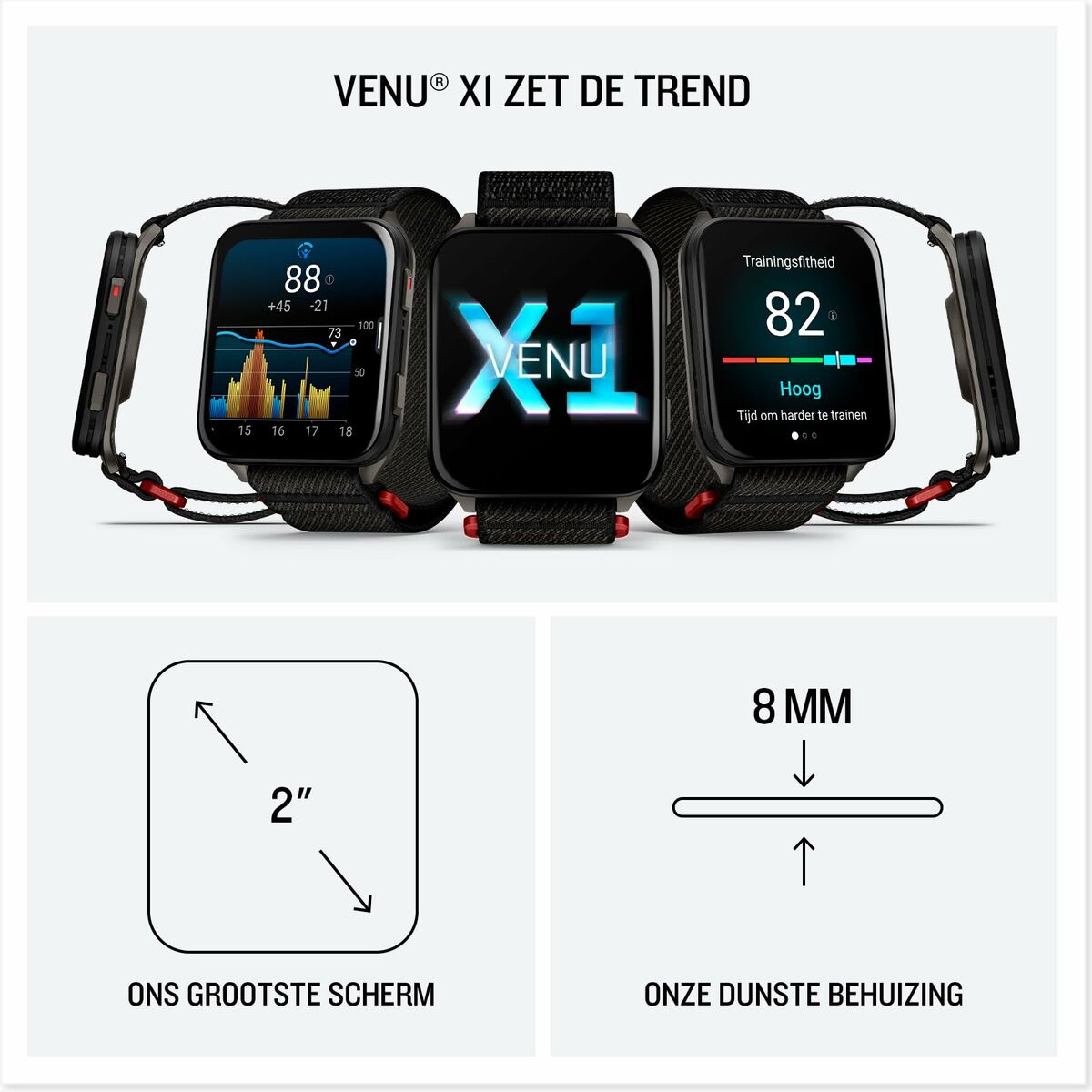 Smartklocka GARMIN 010-02980-03 Svart Grön Grå Skiffer finns hos Aktivcamping