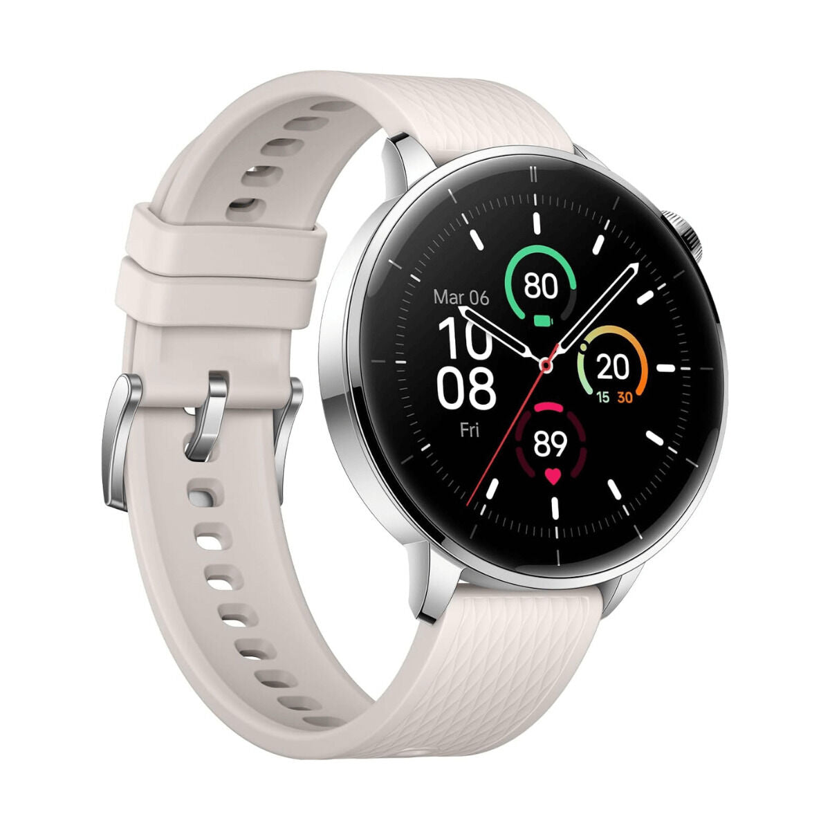 Smartklocka OnePlus Watch 3 Silvrig 1,32" finns hos Aktivcamping