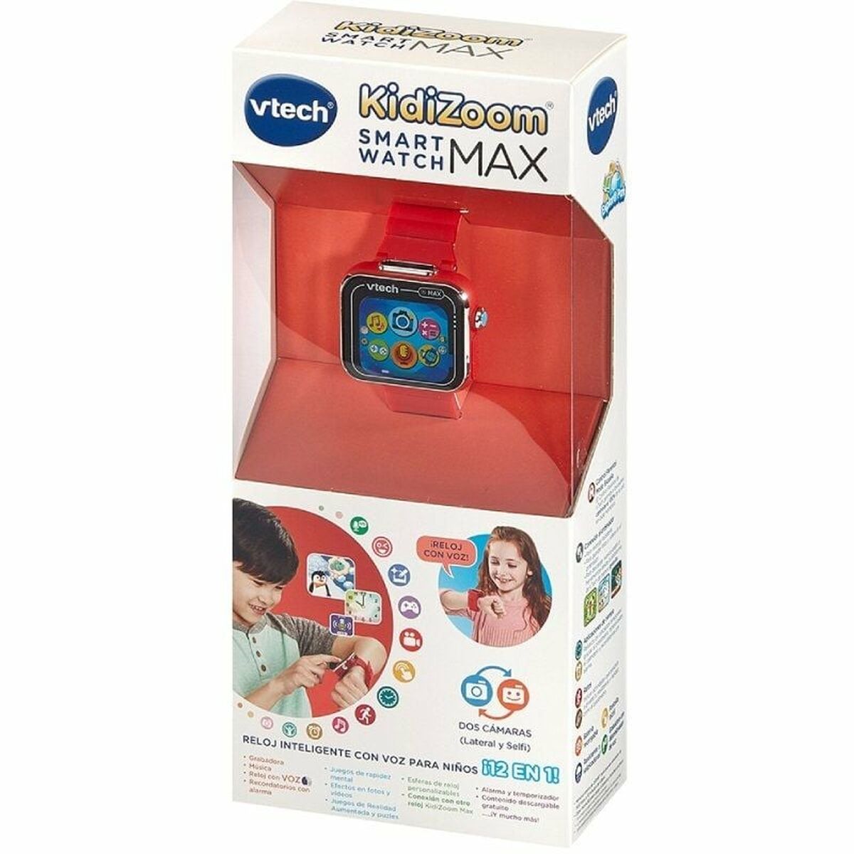 Smartwatch för barn Vtech 80-531627-022 Röd finns hos Aktivcamping