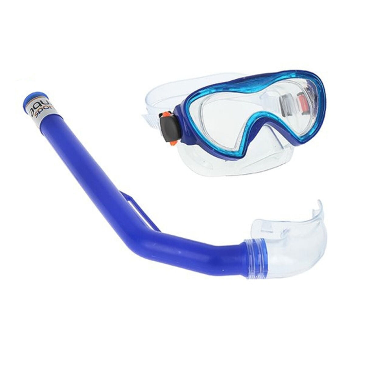 Snorkel och cyklop för barn Junior Colorbaby Blå Svart finns hos Aktivcamping