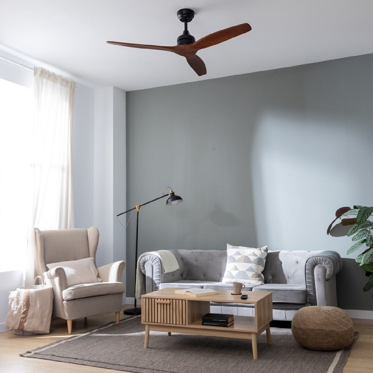 Takfläkt Cecotec EnergySilence Aero 5270 DarkWood 40 W Ø132 cm Trä finns hos Aktivcamping