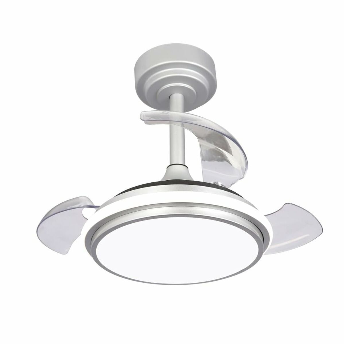Takfläkt CristalRecord Silvrig 35 W (3000 K) (4000 K) finns hos Aktivcamping