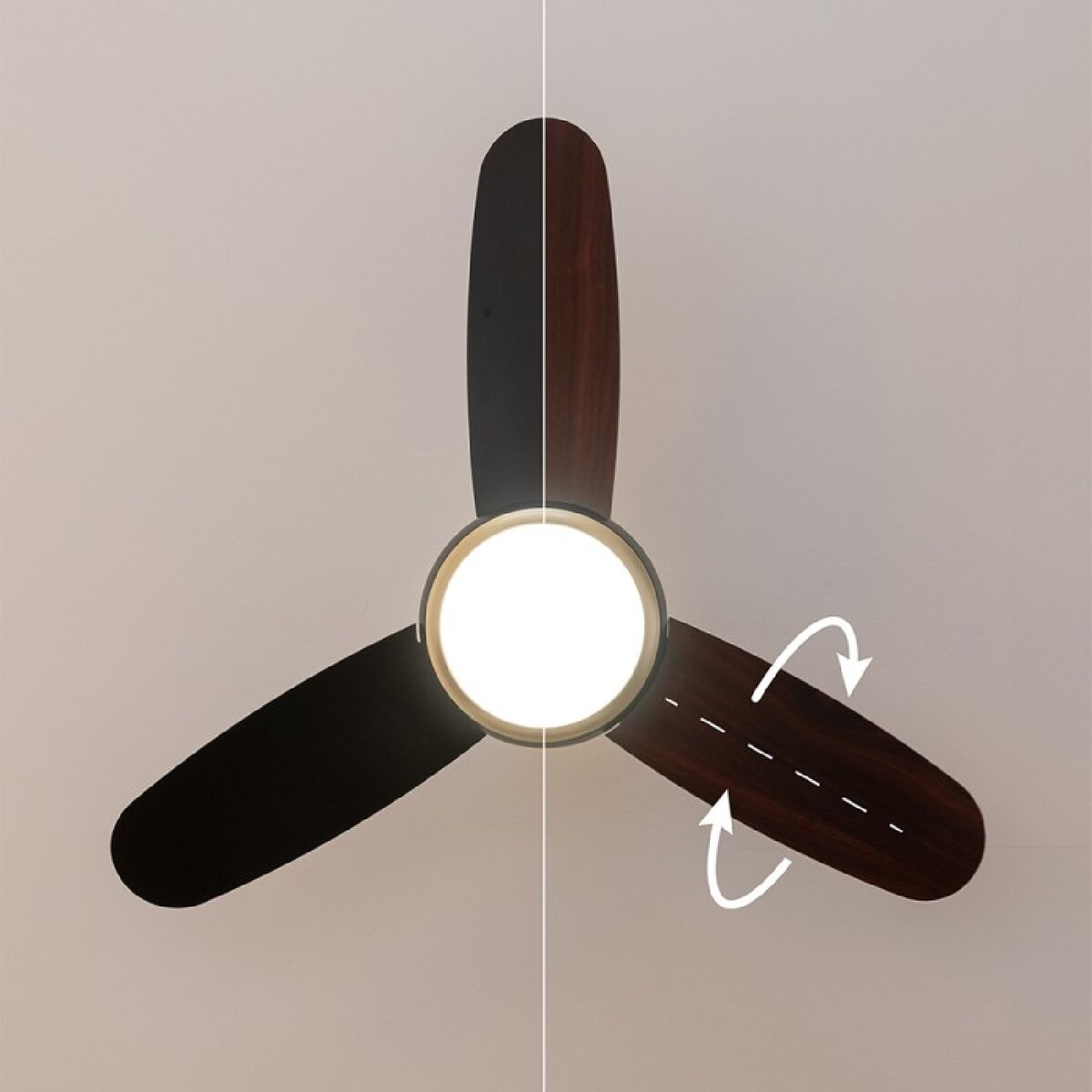Takfläkt med belysning Cecotec EnergySilence Aero 4265 Svart Gyllene 18 W 65 W finns hos Aktivcamping