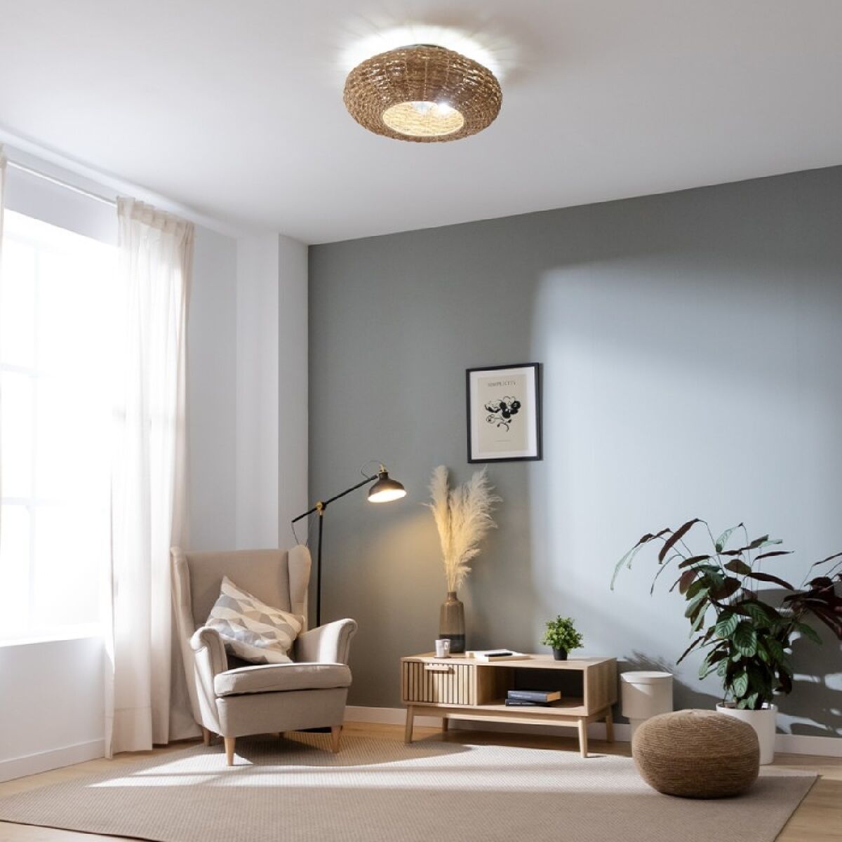 Takfläkt med belysning Cecotec EnergySilence LampAero 650 20 W 70 W finns hos Aktivcamping