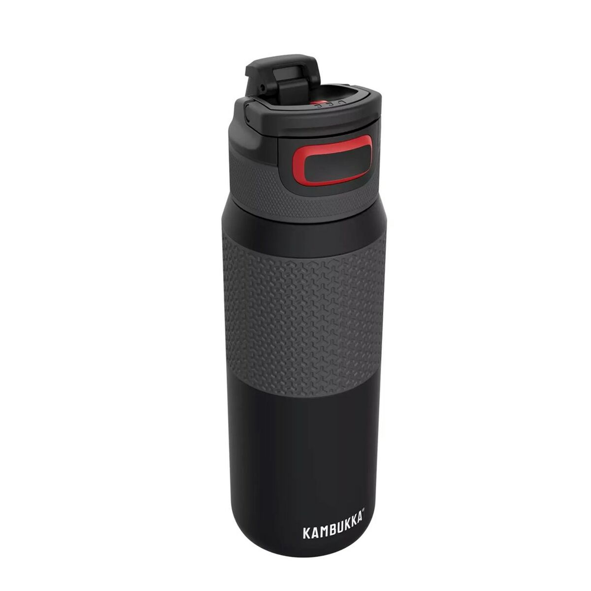 Termos Kambukka Elton Nightfall Svart Rostfritt stål Plast 750 ml - finns hos Aktivcamping