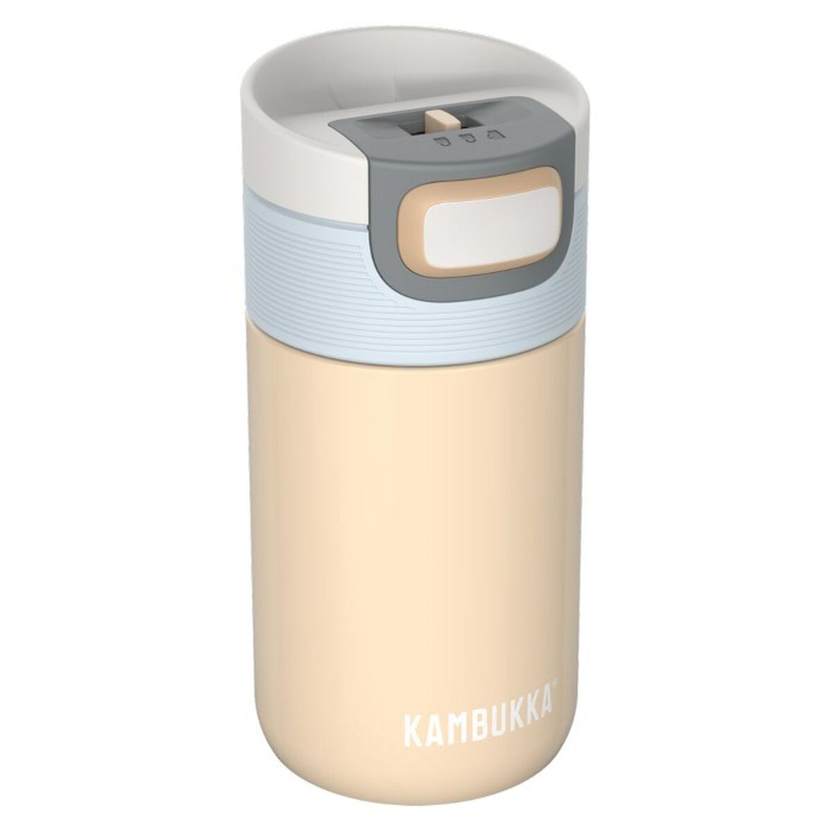 Termos Kambukka Etna Blå Beige Rostfritt stål 300 ml finns hos Aktivcamping