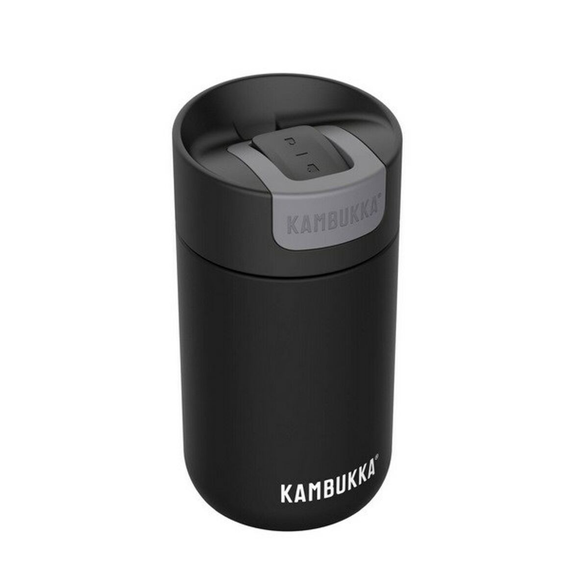 Termos Kambukka Olympus Svart Silikon Rostfritt stål 300 ml finns hos Aktivcamping
