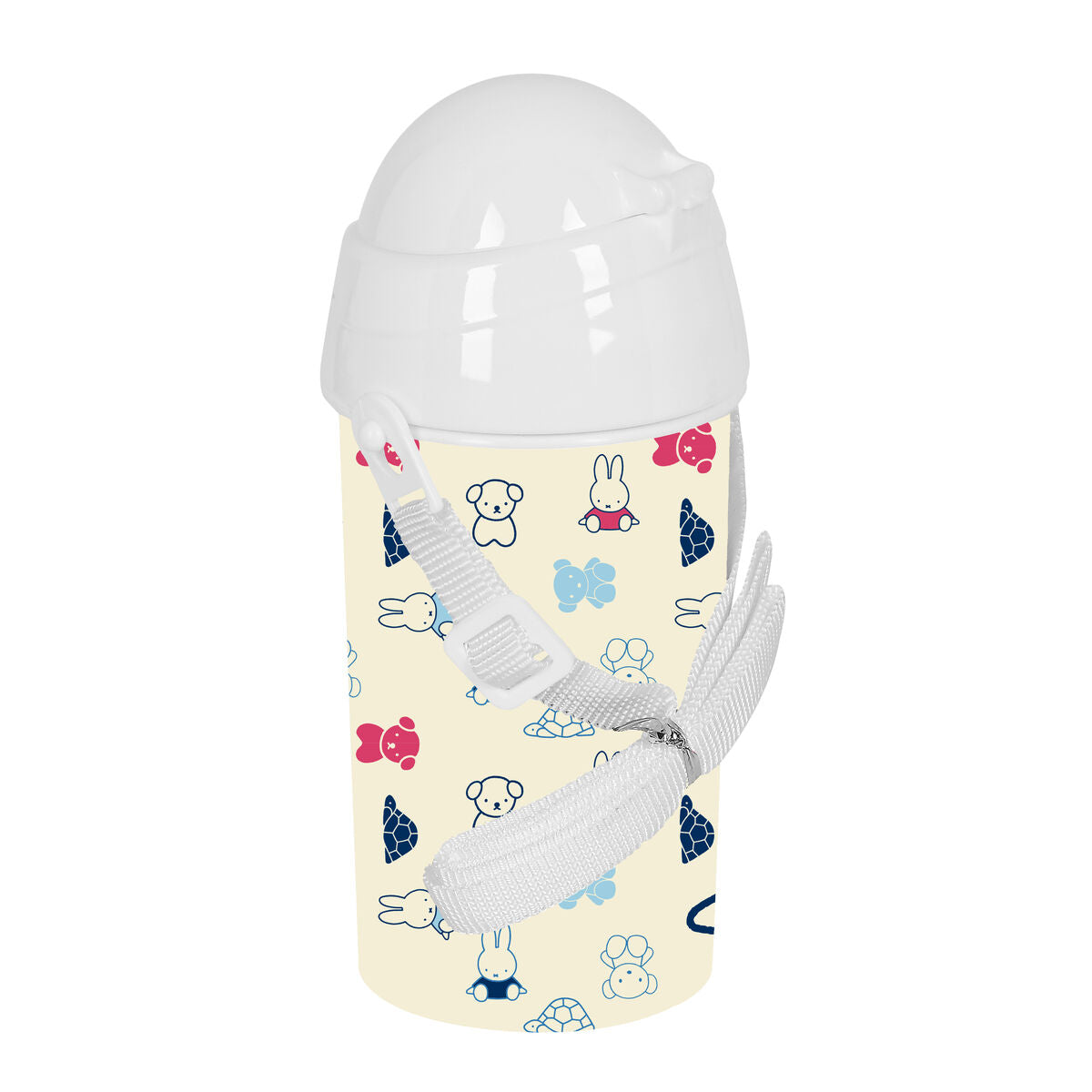 Vattenflaska Miffy Buddy Beige PVC 500 ml finns hos Aktivcamping