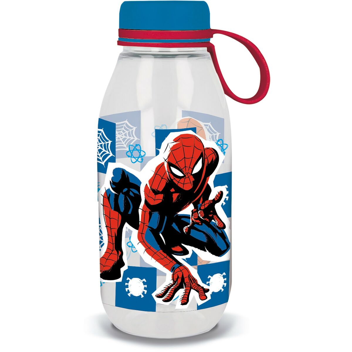 Vattenflaska Spider-Man CZ11360 460 ml Blå Silikon finns hos Aktivcamping