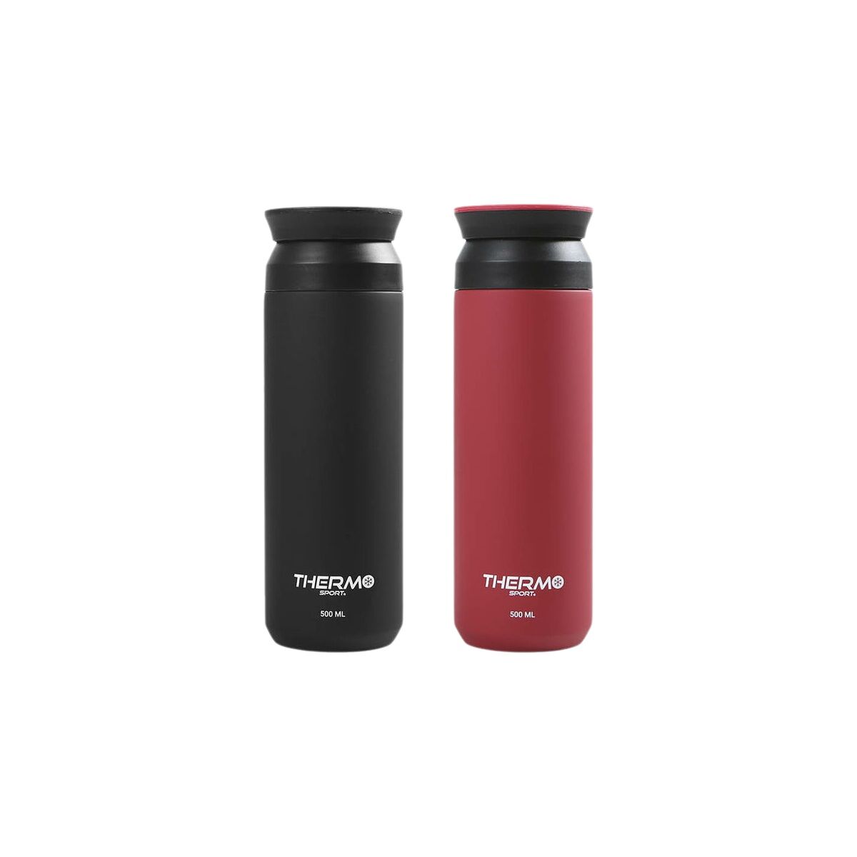 Vattenflaska ThermoSport Rostfritt stål 500 ml (6 antal) finns hos Aktivcamping