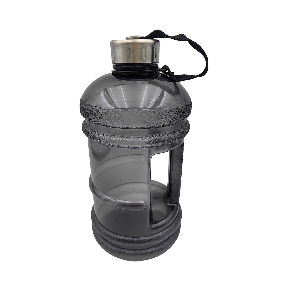 Vattenflaska Versa Grå Silikon Rostfritt stål Polyetylen Stål polystyren Tereftalatpolyeten (PET) 2 L 13 x 26 x 13 cm finns hos Aktivcamping