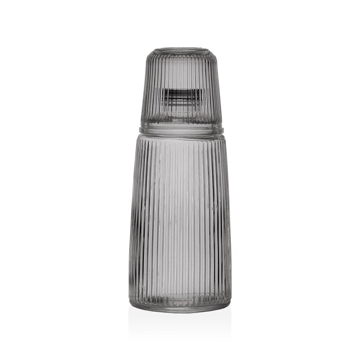 Vattenflaska Versa Svart Glas Aluminium 10,3 x 26 x 10,3 cm finns hos Aktivcamping
