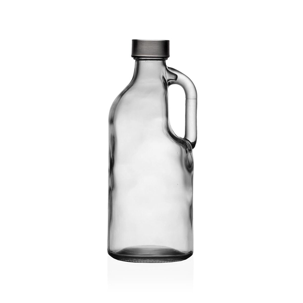 Vattenflaska Versa Transparent Glas Aluminium finns hos Aktivcamping
