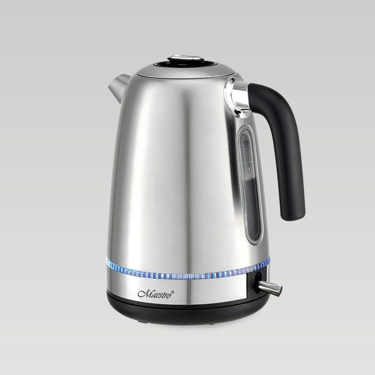 Vattenkokare Feel Maestro MR-050 Blå Silvrig Rostfritt stål 2200 W 1,7 L finns hos Aktivcamping