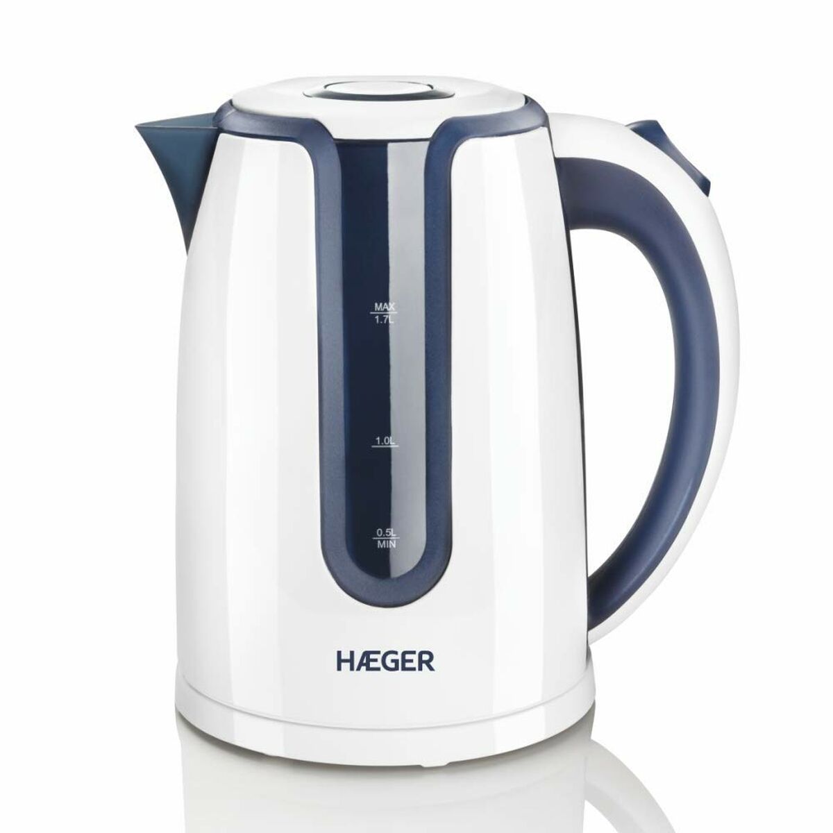 Vattenkokare Haeger EK-22B.018A 1,7 L 2200W Vit - finns hos Aktivcamping