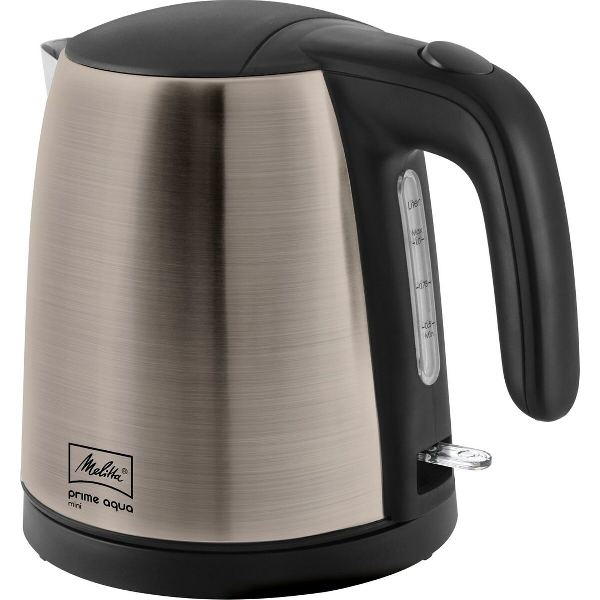 Vattenkokare Melitta PRIME AQUA MINI METALLIC GREY Grå Rostfritt stål 2200 W 1 L - finns hos Aktivcamping
