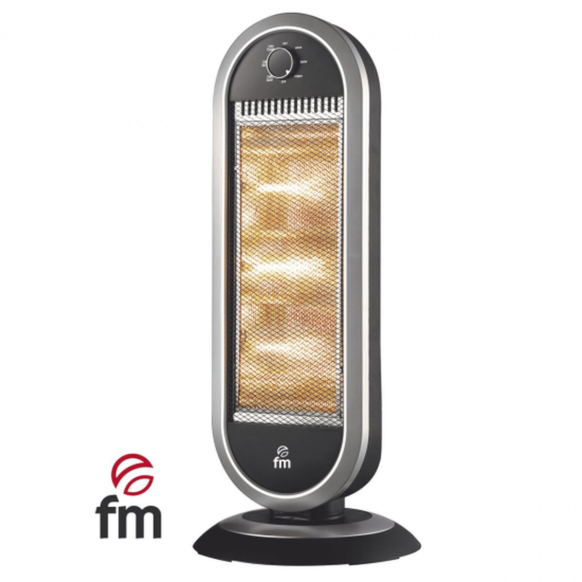 Värmeelement Grupo FM H30 Svart 1200 W - finns hos Aktivcamping