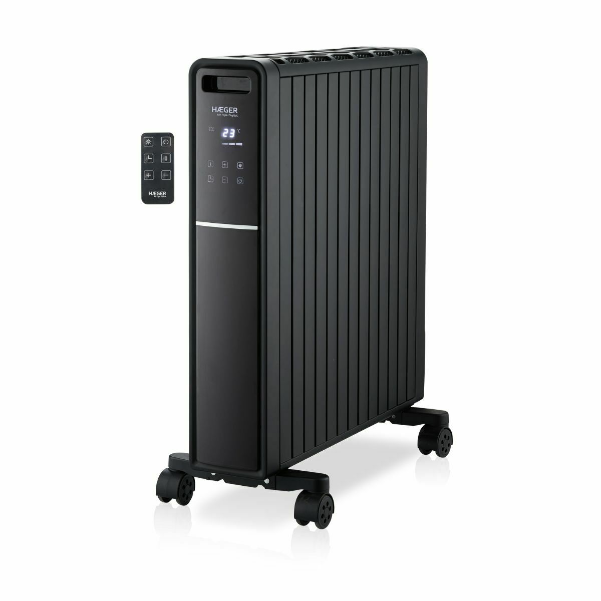 Värmeelement Haeger HE-20D.003A Svart 2000 W finns hos Aktivcamping