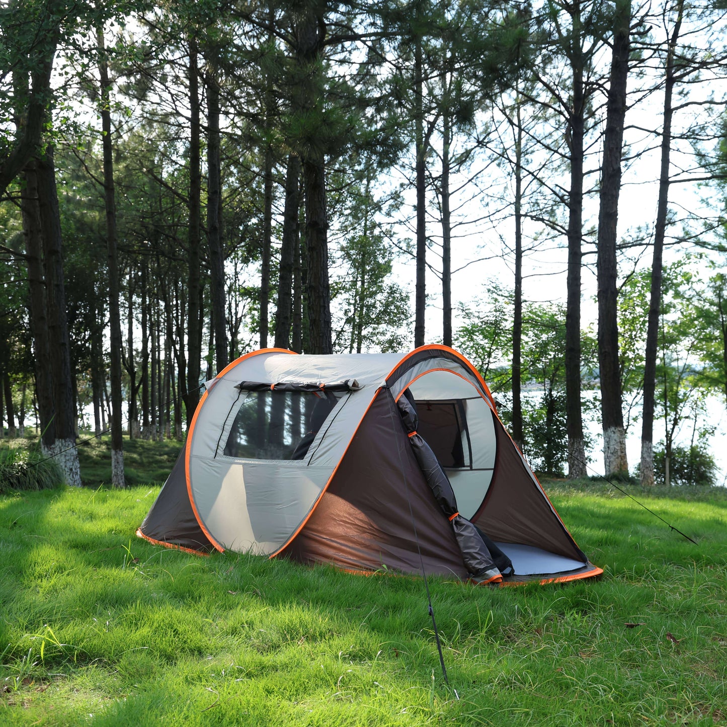Pop-Up Campingtält för 4 Personer Snabb Setup Camping finns hos Aktivcamping