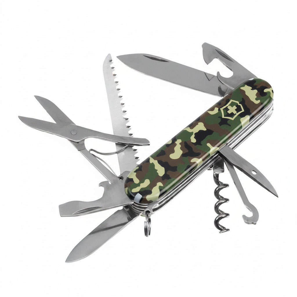 Multiverktyg Victorinox Huntsman Fällkniv 15 Funktioner Kamouflage