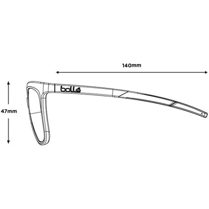 Damsolglasögon Bollé BS028003 Ø 53 mm - finns hos Aktivcamping