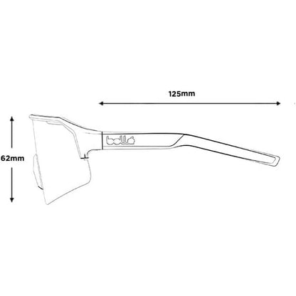 Unisexsolglasögon Bollé BS005002 Ø 140 mm finns hos Aktivcamping