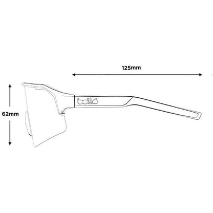 Unisexsolglasögon Bollé BS005001 Ø 140 mm finns hos Aktivcamping