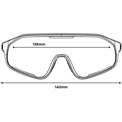 Unisexsolglasögon Bollé BS010004 finns hos Aktivcamping