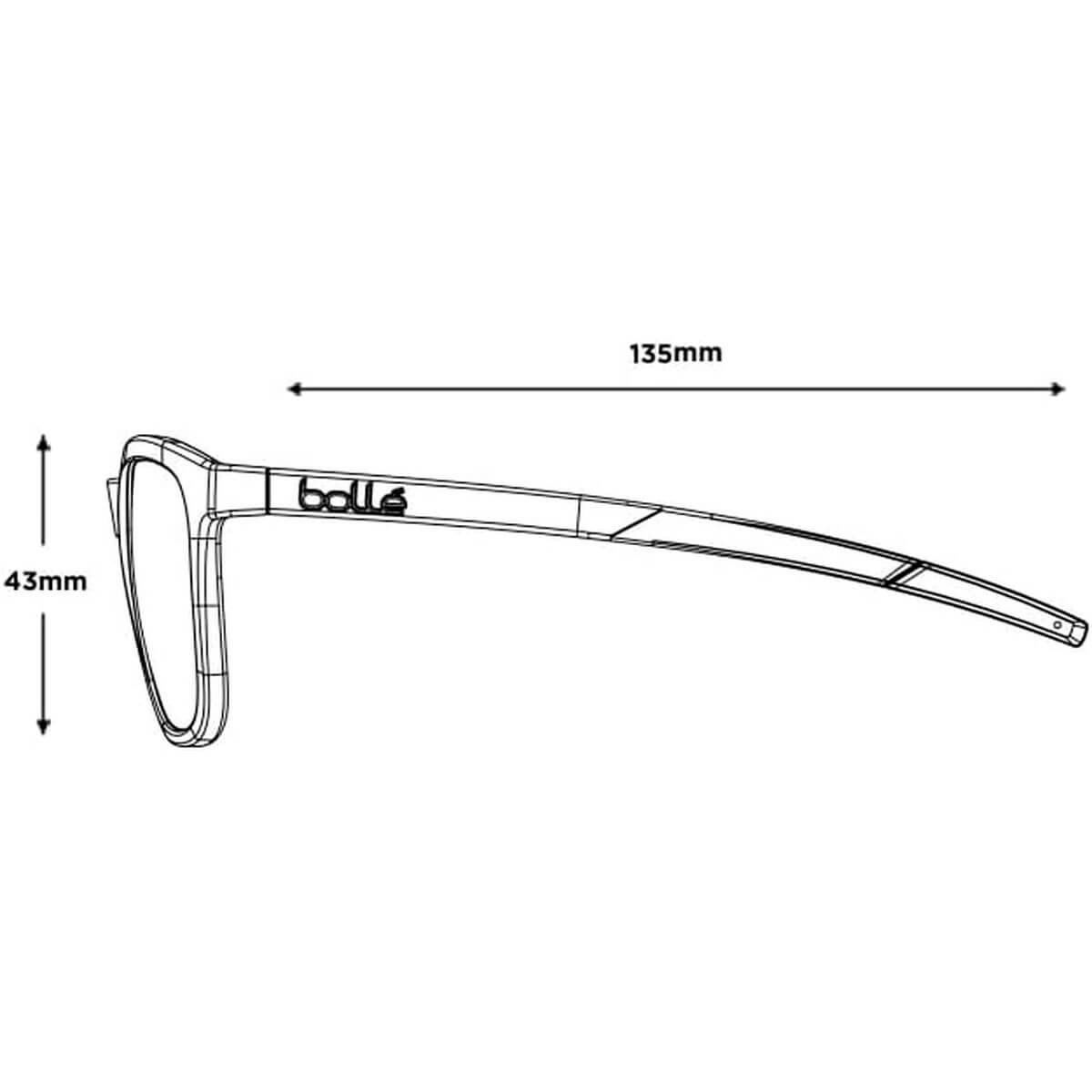 Unisexsolglasögon Bollé BS017007 Ø 51 mm finns hos Aktivcamping