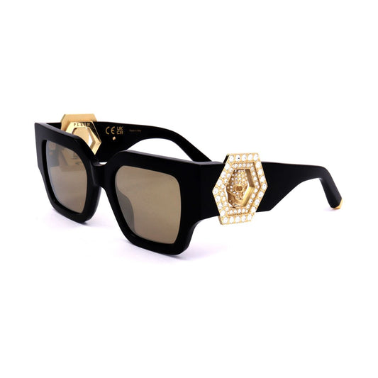 Damsolglasögon PHILIPP PLEIN SPP103S SHINY GREY GOLD finns hos Aktivcamping
