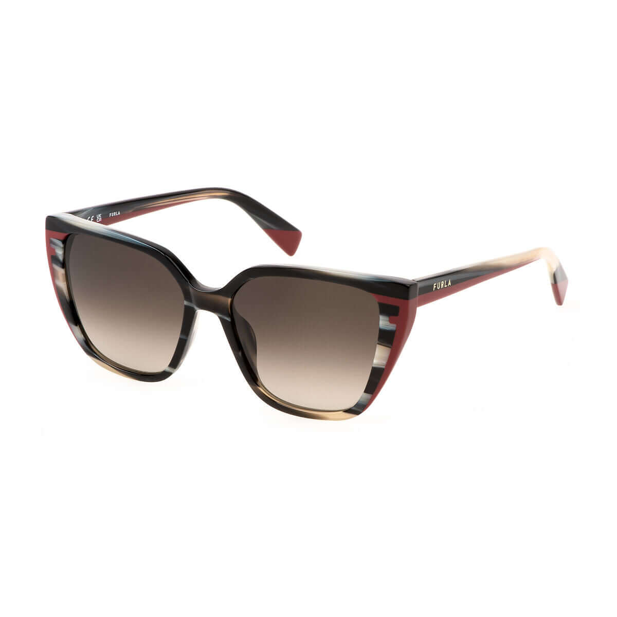 Damsolglasögon Furla SFU782-5505GZ Ø 55 mm finns hos Aktivcamping