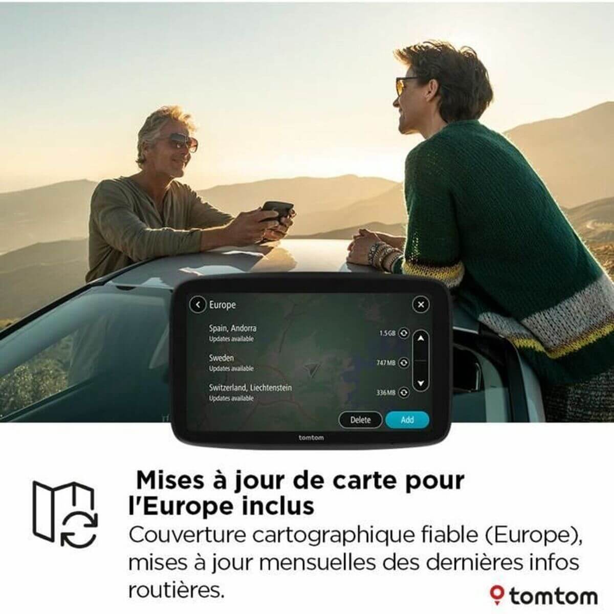 GPS Navigator TomTom GO Classic 6 EU finns hos Aktivcamping