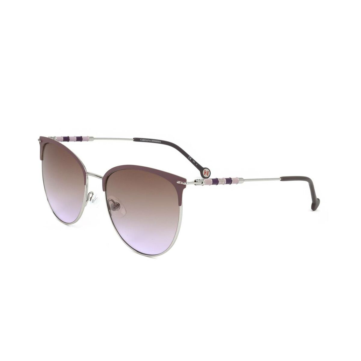 Damsolglasögon Carolina Herrera Ch S Silvrig Lila ø 58 mm finns hos Aktivcamping