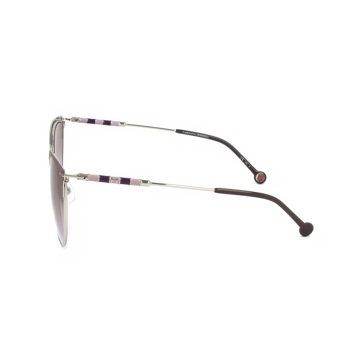 Damsolglasögon Carolina Herrera Ch S Silvrig Lila ø 58 mm finns hos Aktivcamping