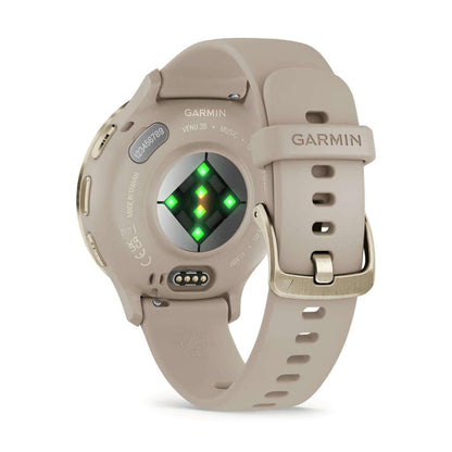 Smartklocka GARMIN Venu 3S Beige 1,2" finns hos Aktivcamping