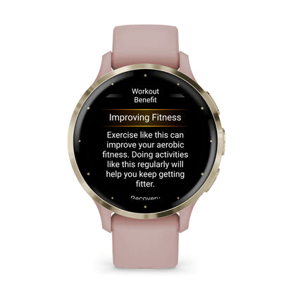 Smartklocka GARMIN Venu 3S Rosa 1,2" finns hos Aktivcamping