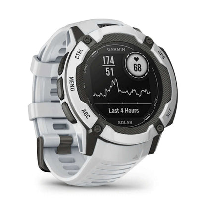 Smartklocka GARMIN Instinct 2X Solar Vit finns hos Aktivcamping
