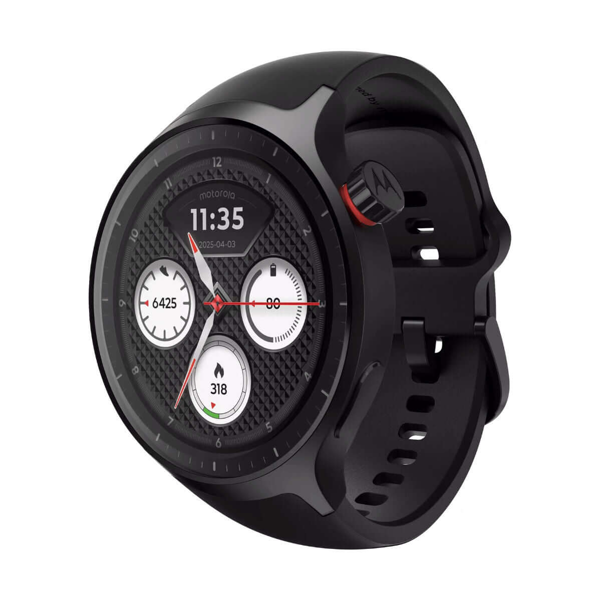Smartklocka Motorola Svart 1,43" finns hos Aktivcamping