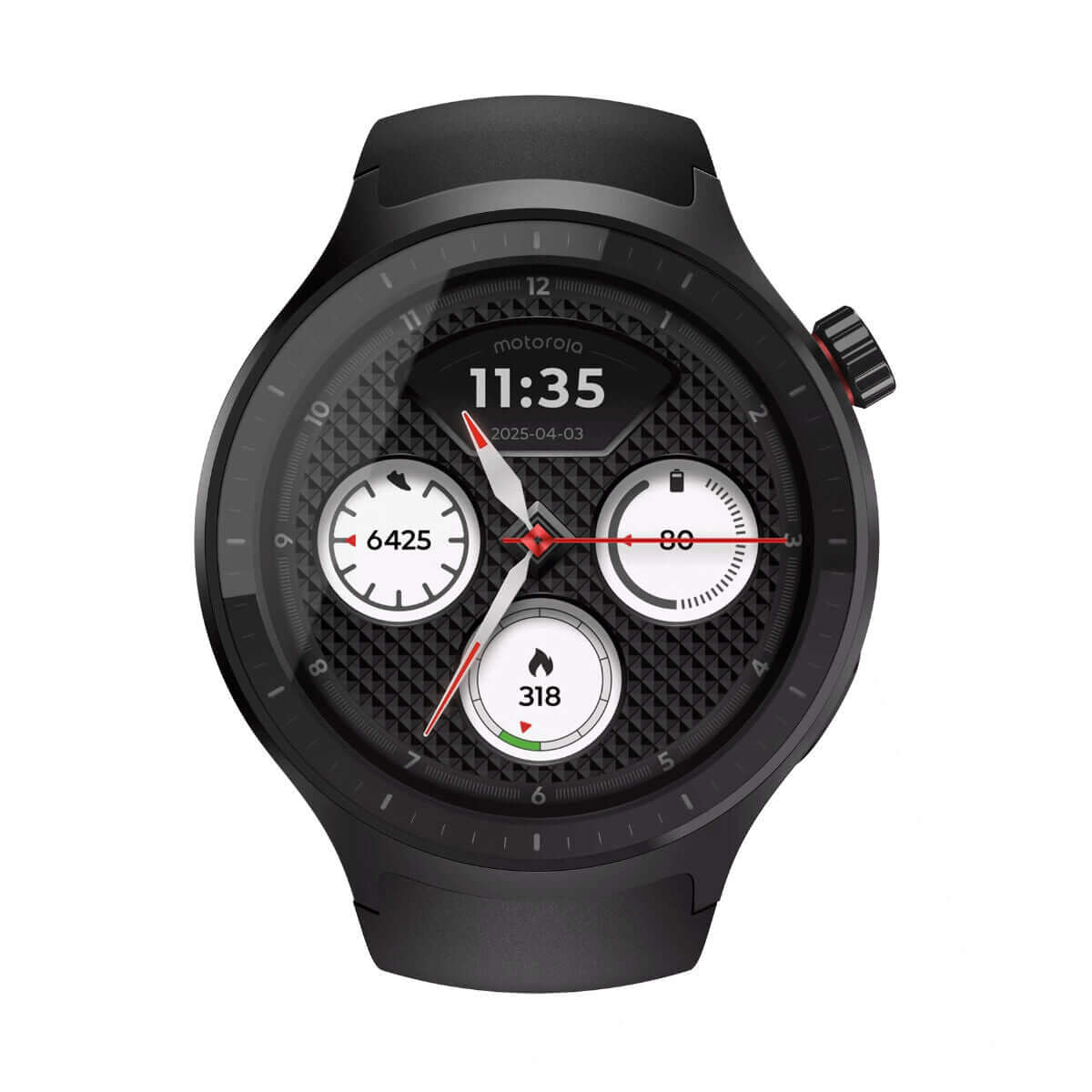 Smartklocka Motorola Svart 1,43" finns hos Aktivcamping