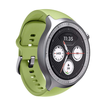 Smartklocka Motorola Grön Silver 1,43" finns hos Aktivcamping
