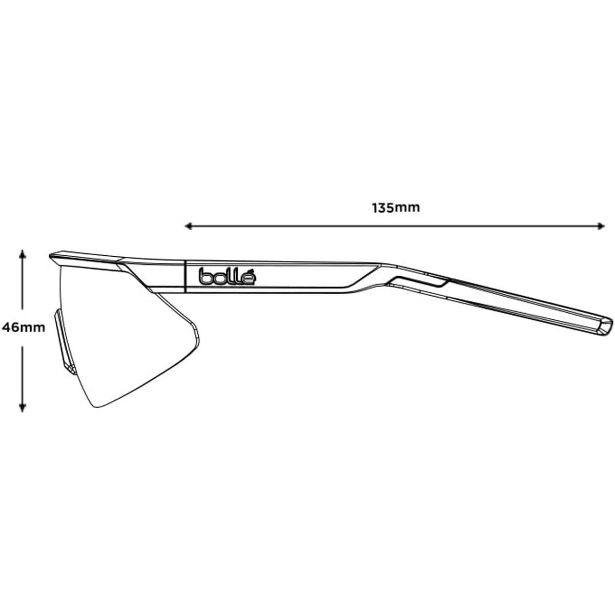 Unisexsolglasögon Bollé BS032005 finns hos Aktivcamping