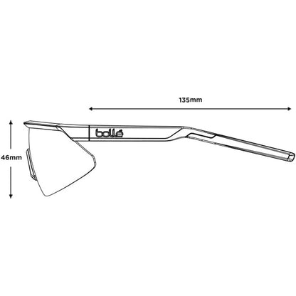 Unisexsolglasögon Bollé BS032005 finns hos Aktivcamping