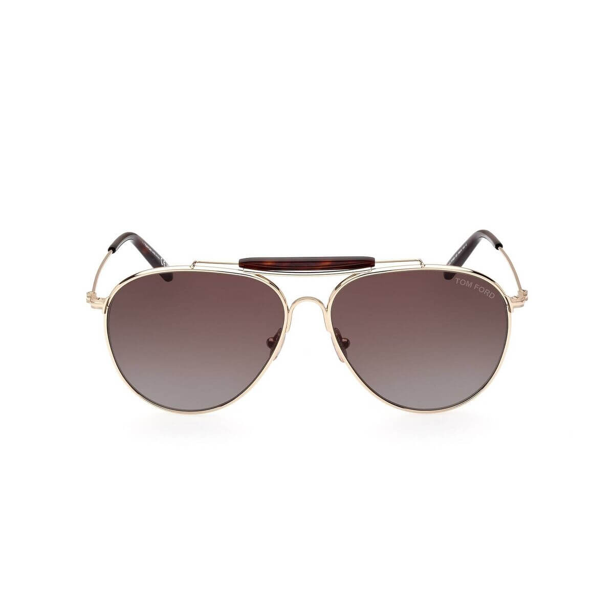Herrsolglasögon Tom Ford FT0995-32F Gyllene ø 59 mm finns hos Aktivcamping