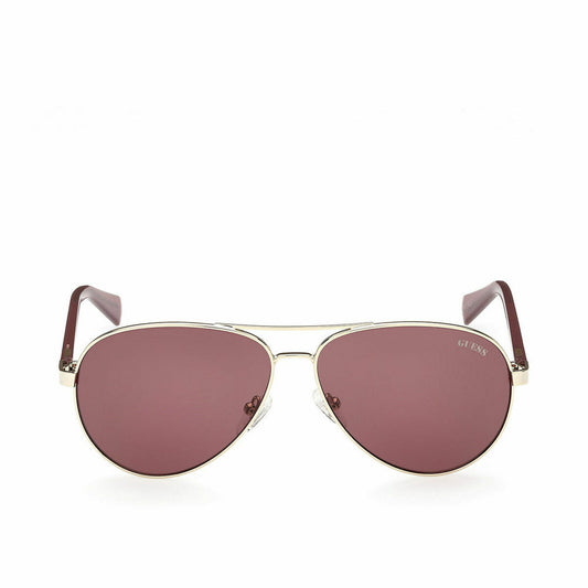 Unisexsolglasögon Guess GU8279 32S Gyllene ø 58 mm finns hos Aktivcamping