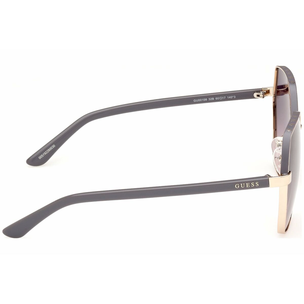 Damsolglasögon Guess GU00108 Gyllene ø 60 mm finns hos Aktivcamping